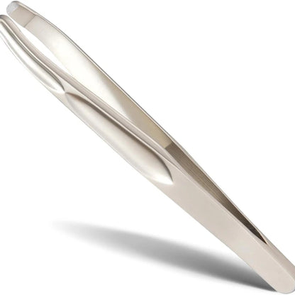 Stainless Steel Round Head Tweezers Eyebrow Tweezers Hair Removal Tweezers Suitable for Men and Woman Gifts