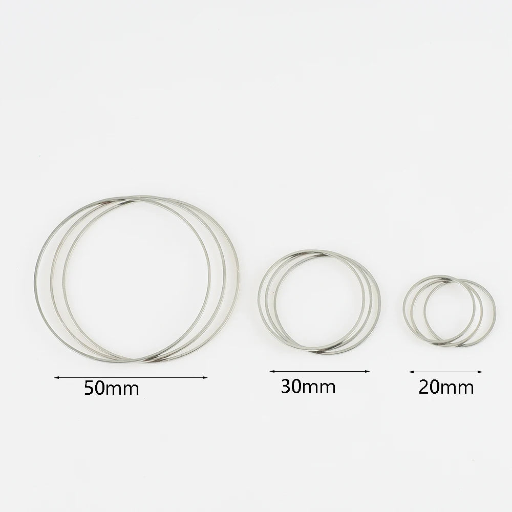 20Pcs Gold Silver Hollow Frame Bezel Charms Pendants Geometric Connectors for Jewelry Making Suppliers Diy Earings Accessories