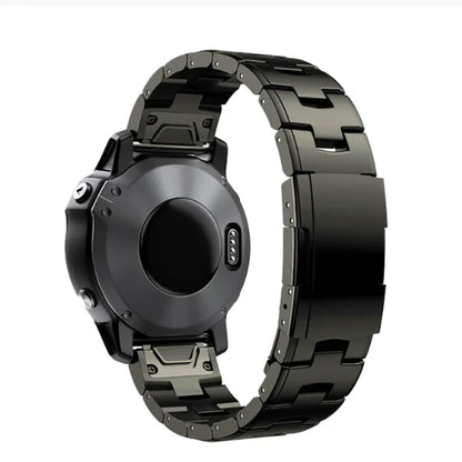 Garmin 22mm 26mm Quick Fit Titanium Metal Watch Band Bracelet For Fenix 7X 7 6X Pro 5X Plus/ Instinct/Epix Strap Wristband