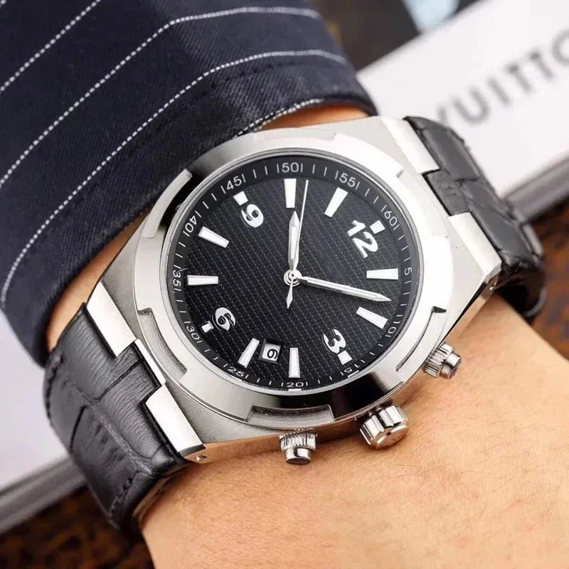 2026High-quality luxury automatic mechanical stainless steel men's casual wristwatch with 41mm sapphire glass