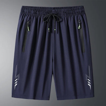 3XL Quick Dry Jogging Fitness Shorts Men Summer Sports Bottoms Thin Breathable Beach Short Pants Male Running Shorts Lightweight