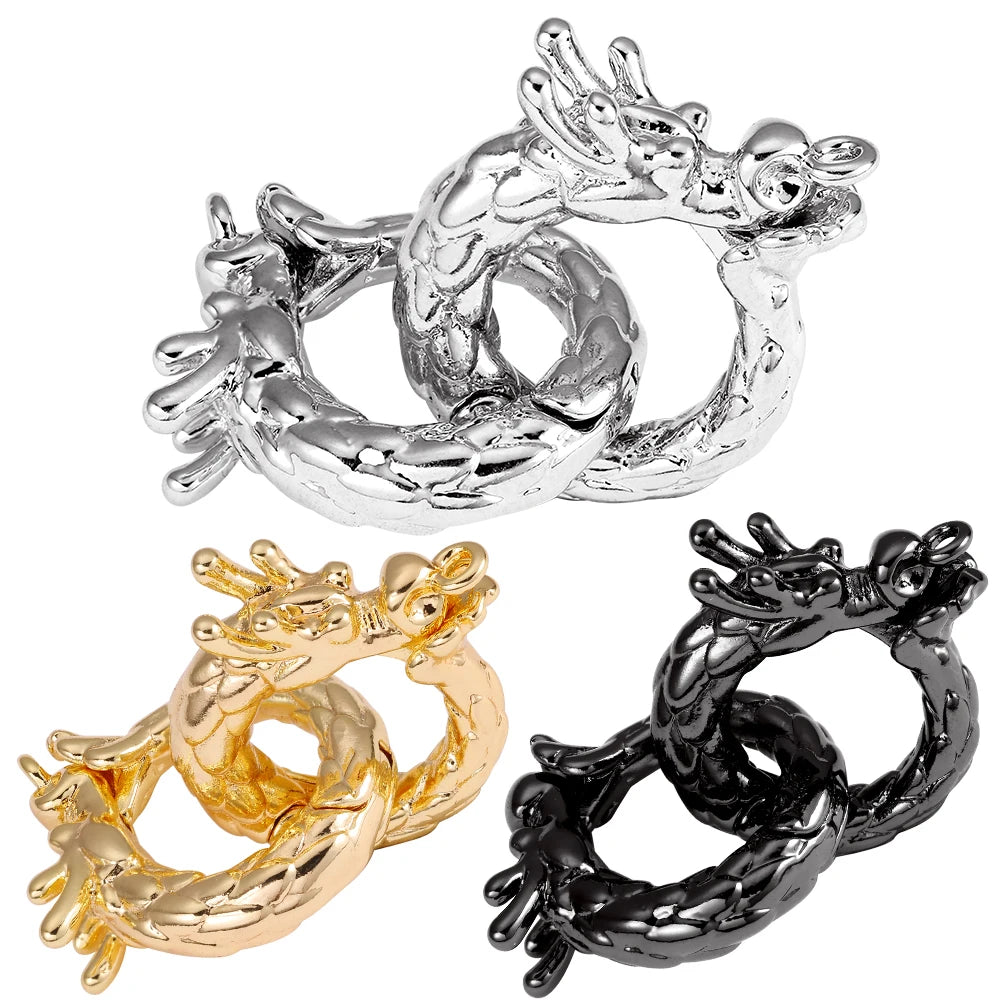 Juya DIY Women Beadwork Beads Pearls Jewlery Making Findings 18K Gold Plated Connector Fastener Lock Clasps Accessories Supplies