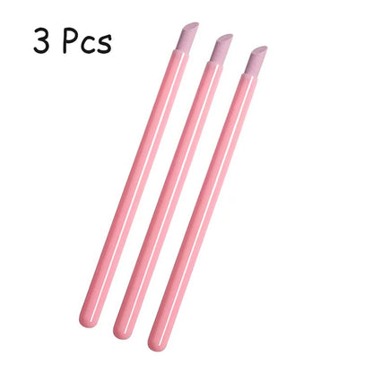 1/5PC Nails Art Quartz Grinding Pen Nail Cuticle scissors Dead Skin Remover UV Gel Polish Manicure Stick Files Accessories Tools