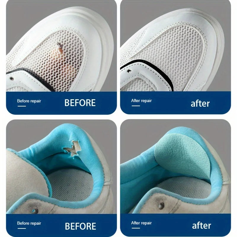 6PCS Sports Shoe Repair Patches, Anti-wear Shoe Patches, Insole Repair Patches, Self-adhesive Patches Inside High Heels