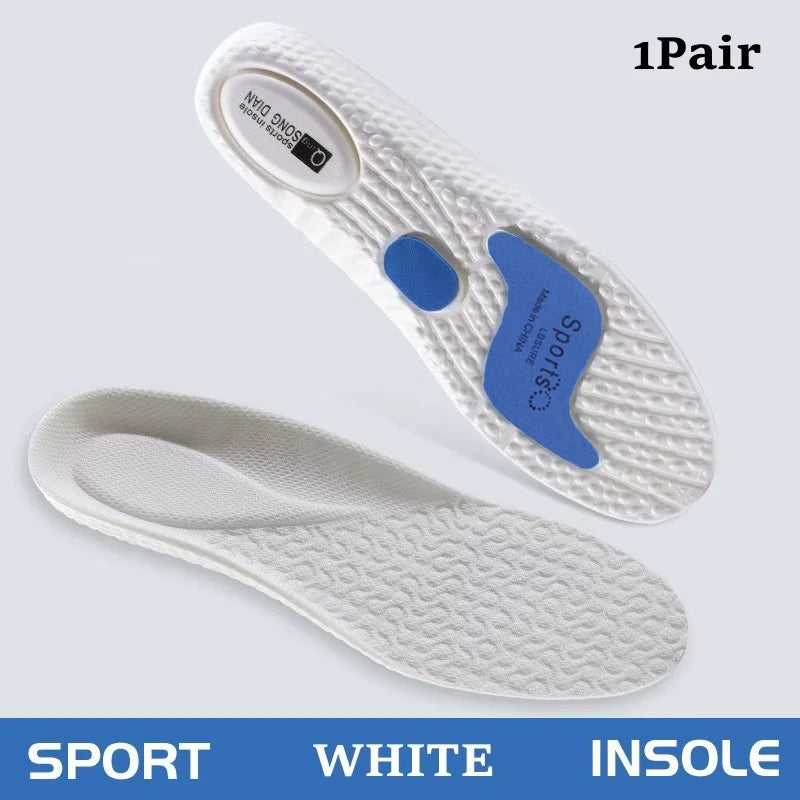 Sport Insoles for Feet Soft Shock Absorption Inserts Template Orthopedic Plantar Fasciitis Insole for Shoes Man Women Shoe Sole