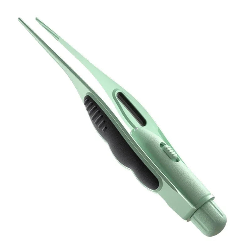 Earwax LED Tweezers Earpick Children Ear Cleaning Tool Adult Ear Wax Removal