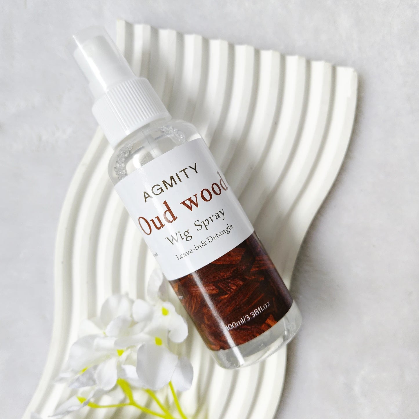 Oud Rose Wig Care Spray Leave-in Conditioner Moisturizing Smoothing Anti-frizz Detangle Soften Repair For all types of wigs