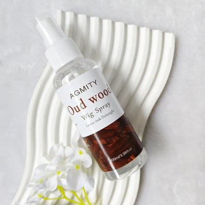 Oud Rose Wig Care Spray Leave-in Conditioner Moisturizing Smoothing Anti-frizz Detangle Soften Repair For all types of wigs