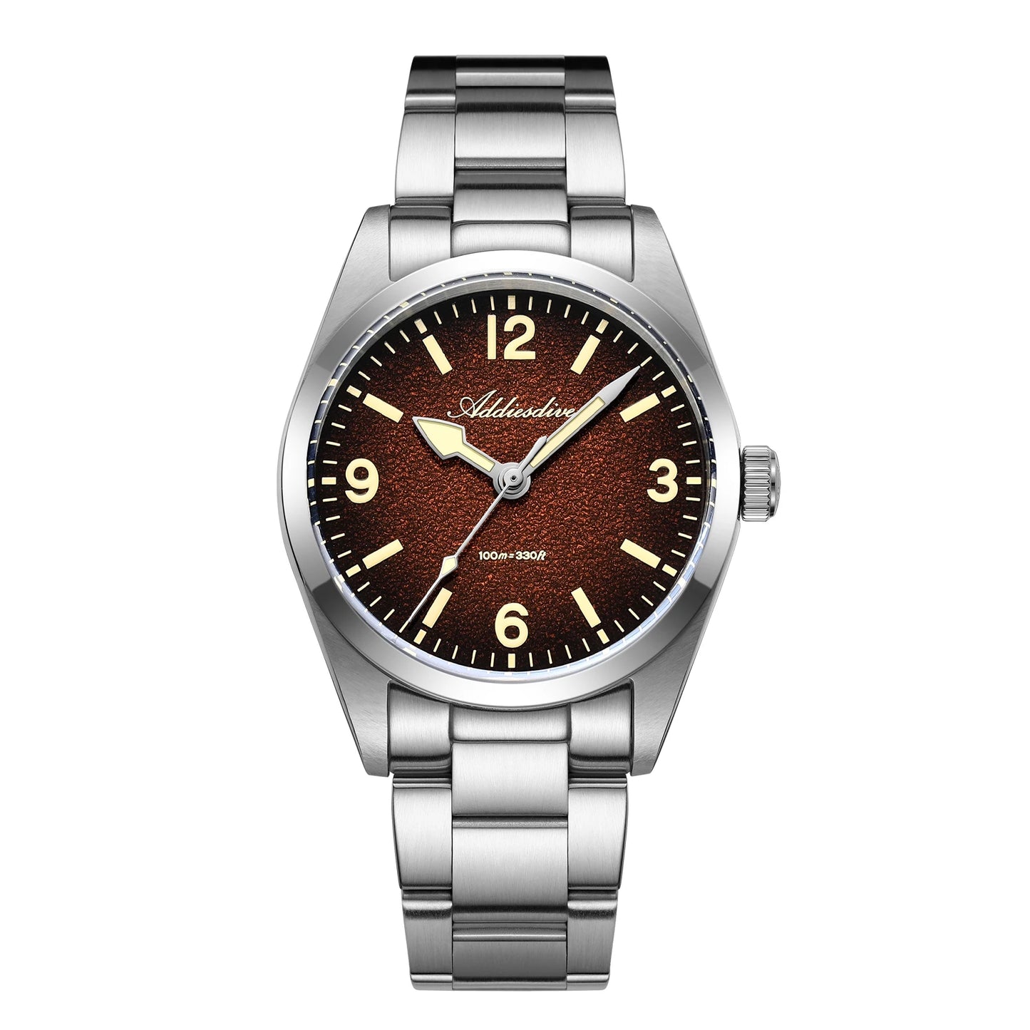 ADDIESDIVE 36MM 200M Waterproof Sapphire Glass Watches C3 Retro Super Luminous 316L Stainless Steel Women's Quartz Wristwatches