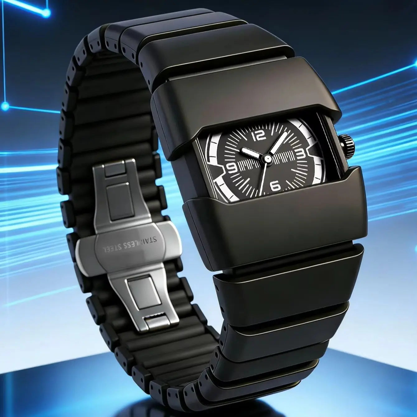 TOMI Fashion Men's Digital Watch Casual Wristwatch Minimalist Electronic Watch Daily Party Gift