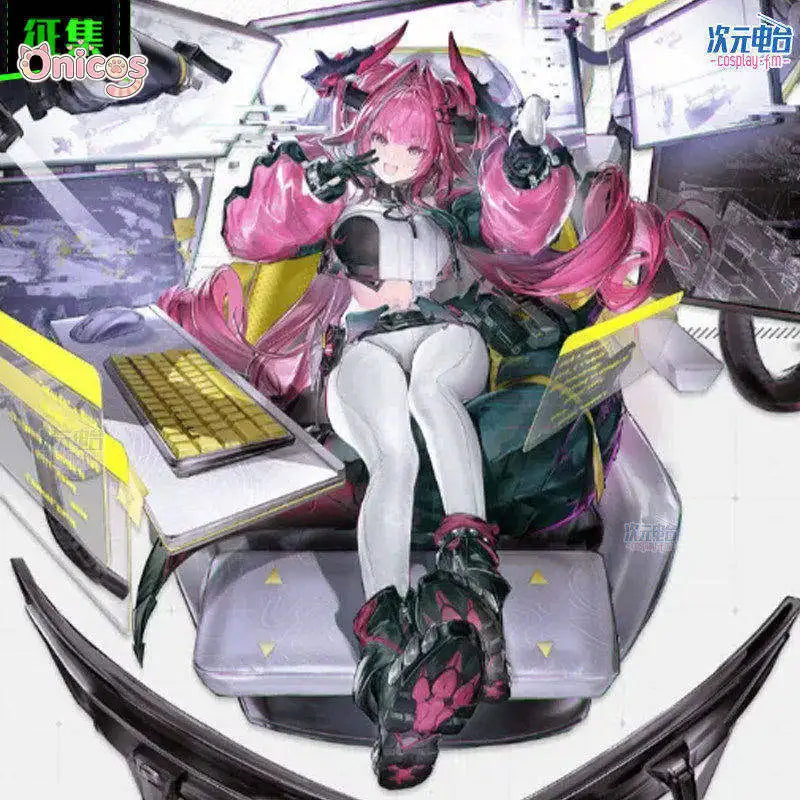 Game Arknights: Endfield Yvonne Cosplay Costume Anime Halloween Carnival Christmas Role Play Full Outfit Onicos