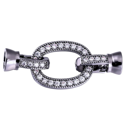 Juya Creative Copper Fasteners Connector Decoration Locks Clasps Accessories For DIY Needlework Beads Gems Pearls Jewlery Making