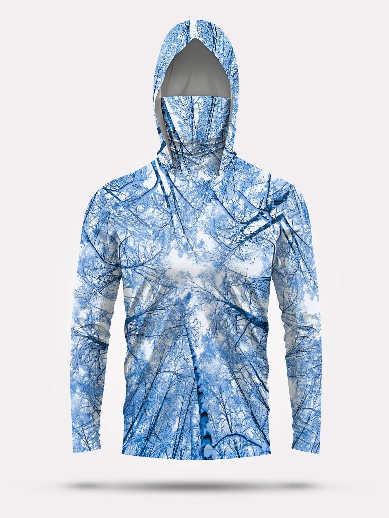Fishing hooded sweatshirt men's long-sleeved sun protection shirt hunting sport shirt sun protection shirt fishing beach top