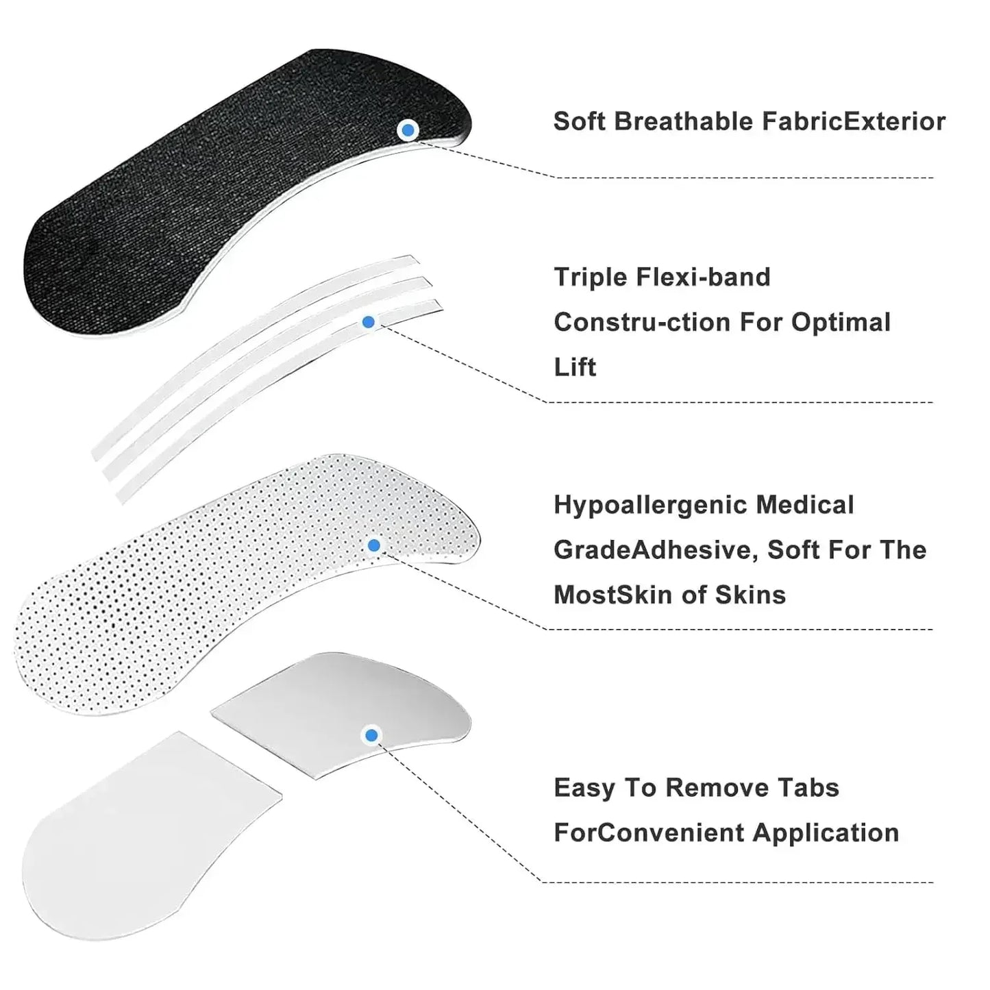 30 60Pieces Anti Snoring Nasal Strips Breathable Physical Nose Expansion Patch Unisex Comfortable Sleep Snoring Relief Care Accessory