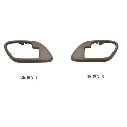 1-2PCS Car Interior Door Handle Trim Plate Bezels Trim For Chevy GMC Tahoe Yukon For 1998 Suburban tLeft 15708079 Right 15708080