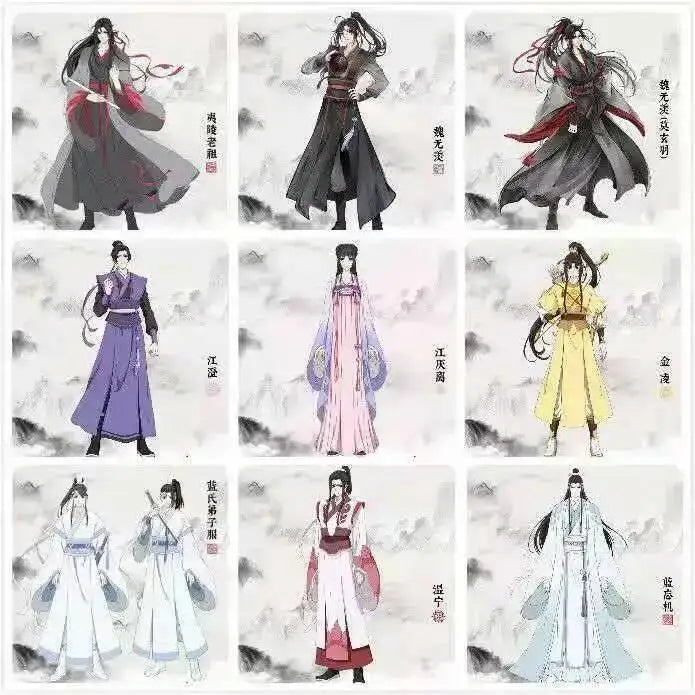 Wangji Wuxian Wei Jin Cheng Jiang Ling Yanli Lan Jiang Grandmaster Of Demonic Cultivation Han Fu Halloween Cosplay Costume
