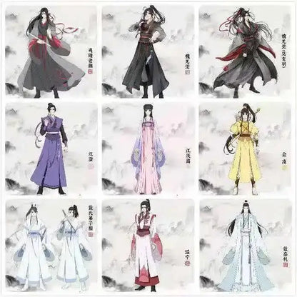 Wangji Wuxian Wei Jin Cheng Jiang Ling Yanli Lan Jiang Grandmaster Of Demonic Cultivation Han Fu Halloween Cosplay Costume