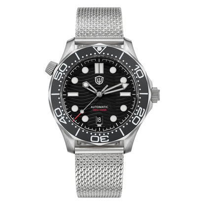 Watchdives WD007 V4 Automatic Dive Watch 200M Waterproof PT5000 Movement Titanium Case Sapphire Crystal Mens Watch With Gift