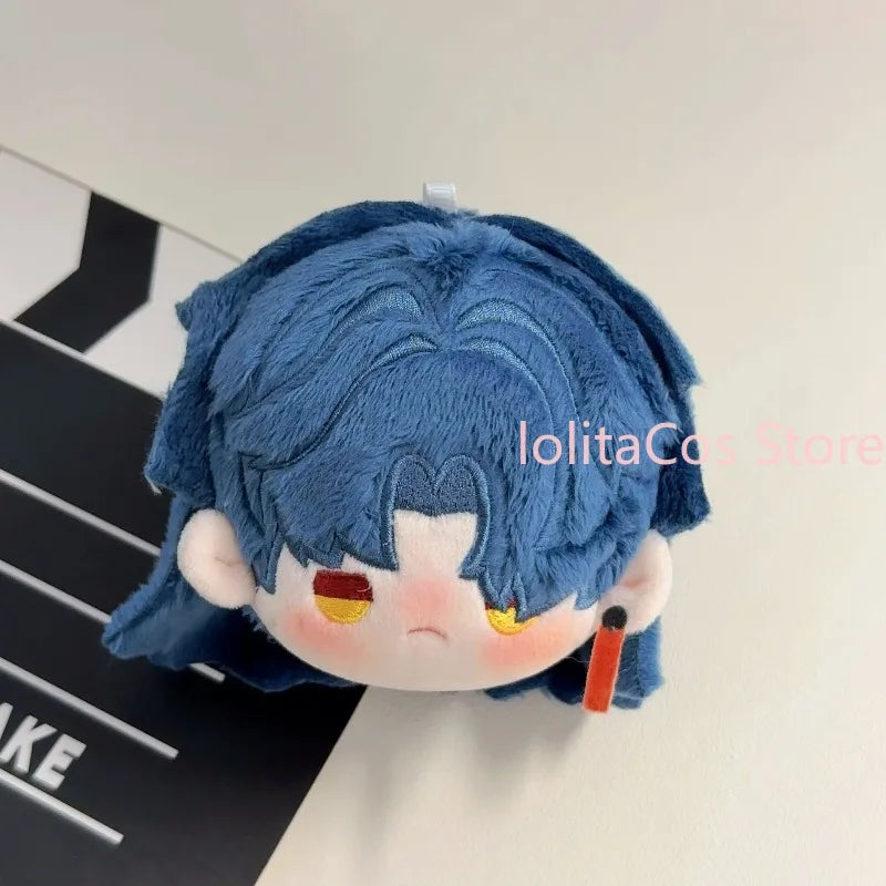 Honkai：Star Rail Phainon Blade Jiao Qiu Kawaii Plush Dolls 8cm Cotton Ball Bag Pendant Fluffy Keychain Girl Birthday Gift Xmas