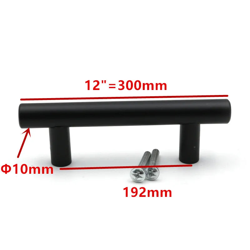 Modern Gold Brushed Straight Cupboard Handles Knobs Stainless Steel Brushed Black Gold Kitchen Door Handles Cabinet Pull