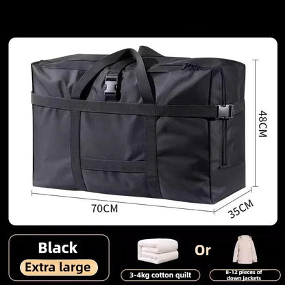 Extra Large Travel Duffle Bags Foldable Oxford Moving Tote Airline Checked Luggage Waterproof Storage Water Resistant Heavy Duty