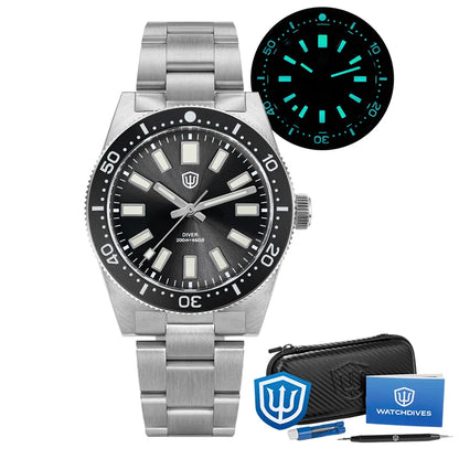 Watchdives WD1965 V2 Quartz Watch Orange Vh31 Movement Bgw9 Luminous Business Watch 20Bar Waterproof Sapphire Wristwatch Gift