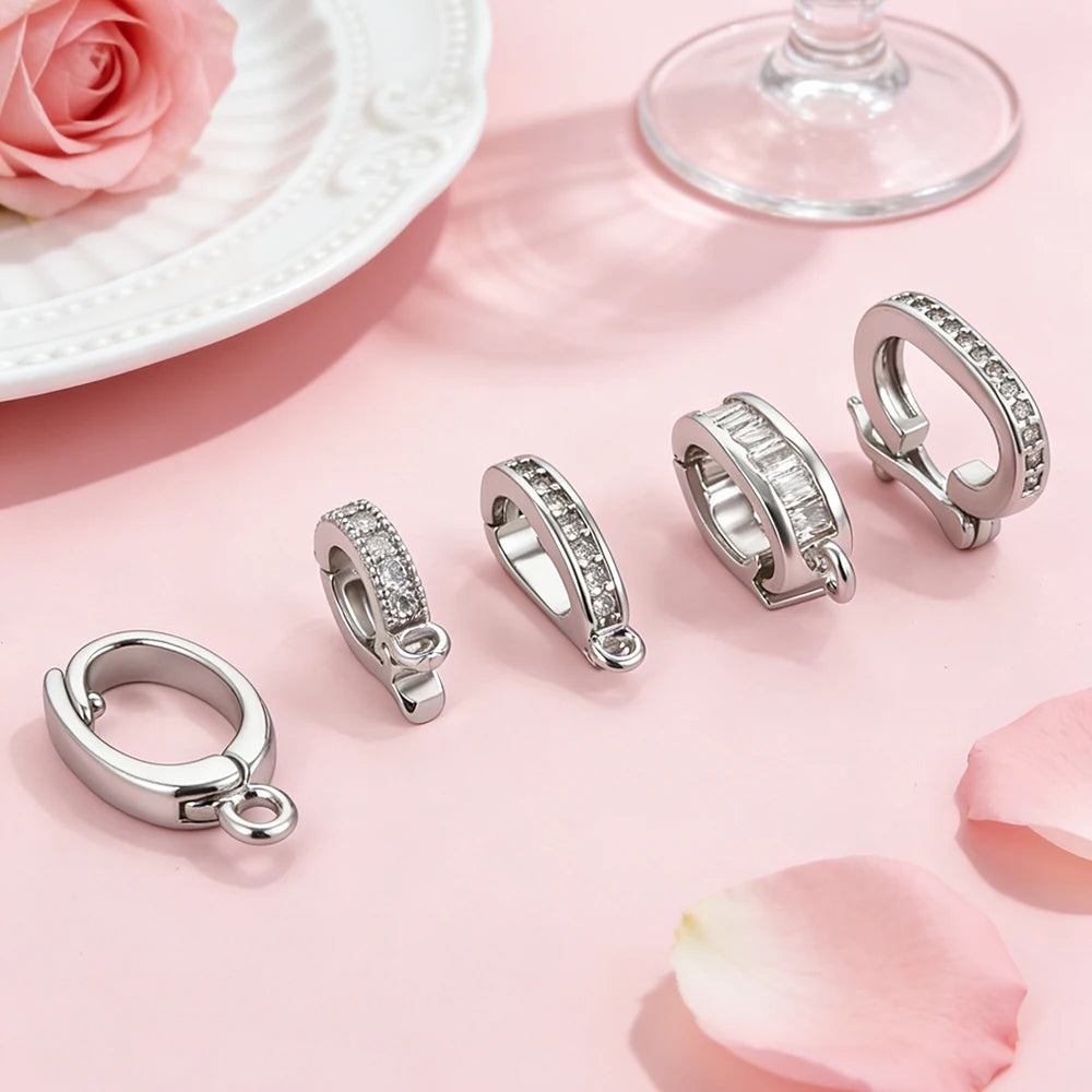 5pcs Fashion Bikini Button Charms Pendant For Jewelry Making Supplies Zircon Diy Earrings Bracelet Necklace Keychain Wholesale