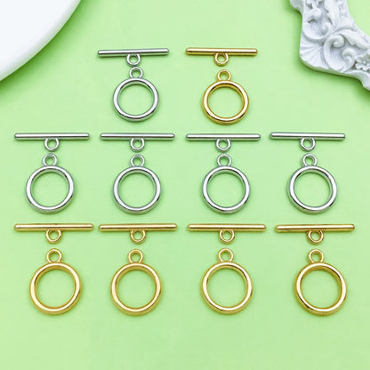 20pcs Alloy Buckles, OT end Buckles, Buckle Connectors for DIY Bracelet Necklace Earrings Jewelry Making Accessories