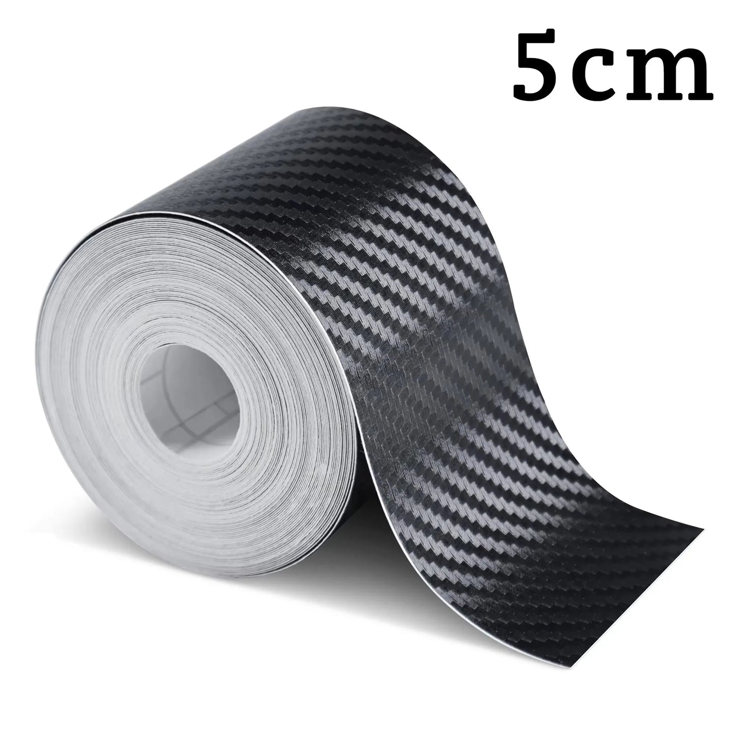 1m-10m Car Door Edge Guards Door Sill Protector Waterproof 3D Carbon Fiber Anti Collision Film Scratch Cover Strip Stickers Tape