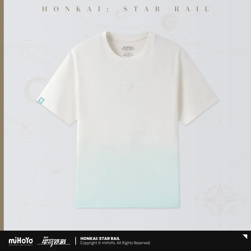 [Genuine] miHoYo Game Firefly T-shirt Honkai Star Rail Firefly Theme Cotta Tops T-shirt Neutral Clothing Cosplay Halloween Gifts