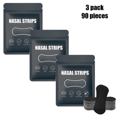 30 60Pieces Anti Snoring Nasal Strips Breathable Physical Nose Expansion Patch Unisex Comfortable Sleep Snoring Relief Care Accessory