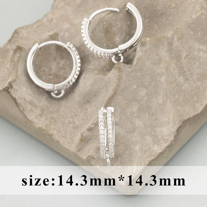GUFEATHER,6pcs/lot,MG23,jewelry accessories,PVD,18k gold rhodium plated,copper,zircons,charms,clasp hooks,jewelry making
