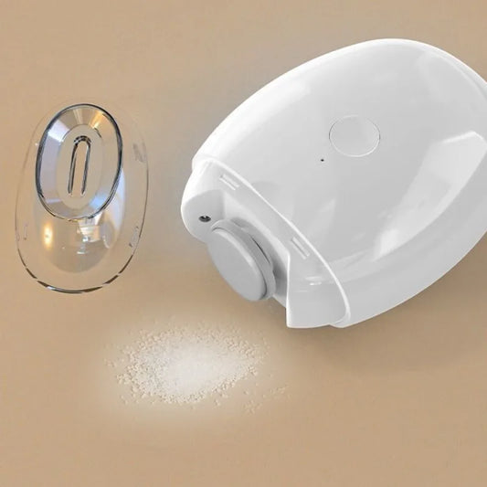 2 IN 1 Electric nail grinder and LED light automatic polishing and shaping device, suitable for baby mini care nail tools