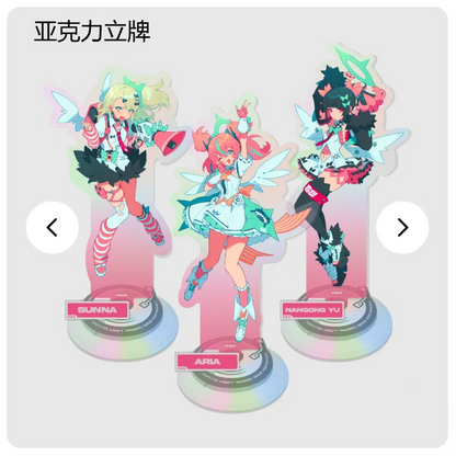 Zenless Zone Zero Japanese Goods 2026 Tokyo Performance Angels of Delusion Series Sunna Plush Maumet Keychain Acrylic Stand Card