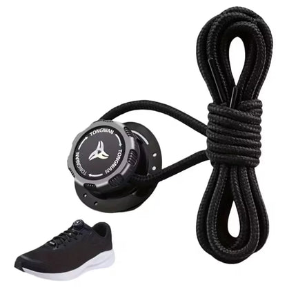 6pcs Set/1 Pair No-Tie Shoe Locks - Rotating Buckles for Sports and Outdoor Shoes - Unisex Quick-Adjust Design - Pre-Installed