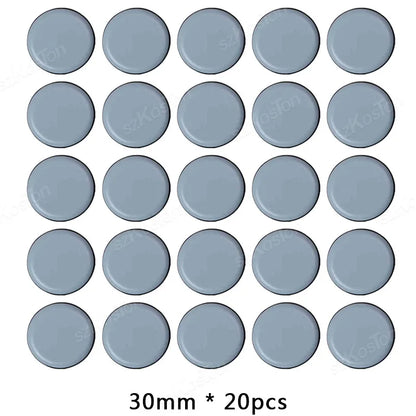 20PCS Furniture Slider Pads Table Chair Leg Sliding Block Anti Scratch Easy Move Heavy Furniture Leg Mat Thickened Moving Pads