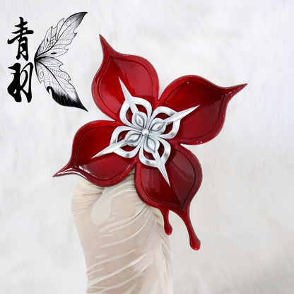 Anime Honkai: Star Rail March 7th Evernight Cosplay Cartoon Barrette Brooch Accessory Breastpin Hairclip Hair Slide Prop Gift