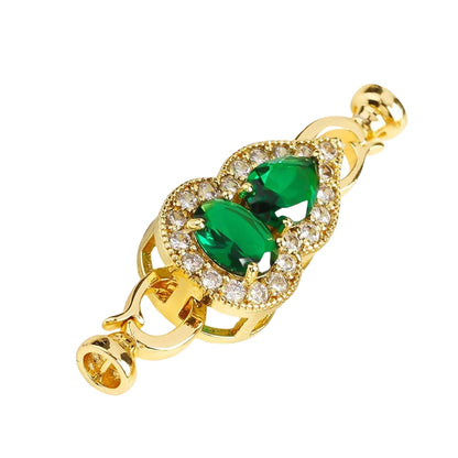 Juya Creative Copper Fasteners Connector Decoration Locks Clasps Accessories For DIY Needlework Beads Gems Pearls Jewlery Making