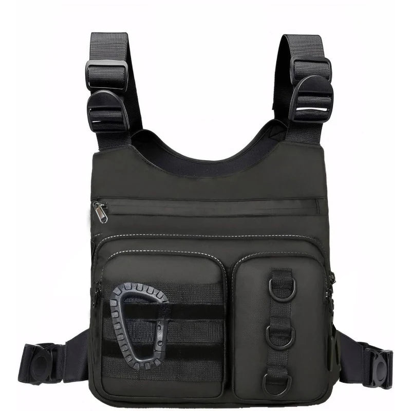 Chest Bag - Lightweight and High-Capacity Vest Bag, Suitable for Daily Carrying (Mobile Phone, Tablet, Wallet)
