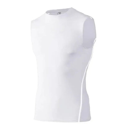 1pcs Men Vest Running Shirt Boys Soccer Shirts Men's Jersey Sportswear Mens Jogging Quick Dry Compression Fitness Top clothe