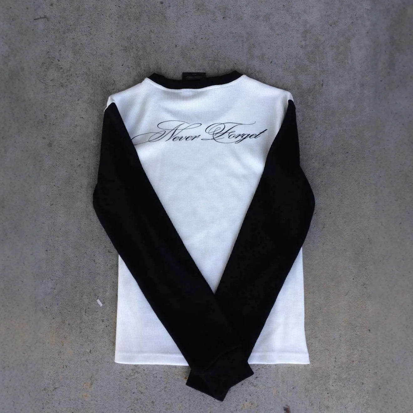 New Long Sleeve T-shirt Dark Retro y2k Printed Top High Street Gothic Trendy Dress ins