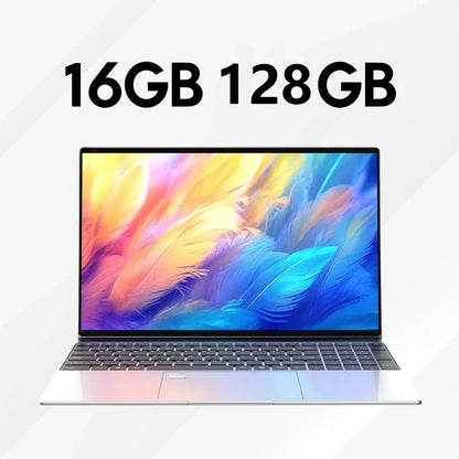 Fashion Ultra Thin 14.1 Inch Laptop 2026 Latest Model Win11 System Fast Speed Office Study Entertainment Portable Laptop