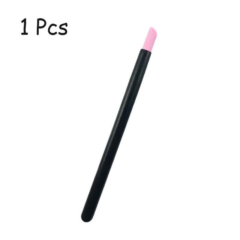 1/5PC Nails Art Quartz Grinding Pen Nail Cuticle scissors Dead Skin Remover UV Gel Polish Manicure Stick Files Accessories Tools