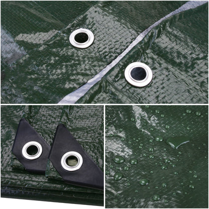 Tarpaulin Waterproof Canopy Heavy Duty Tarp Sheet Cover with Grommet Multi Rain Cover For Outdoor Terrace Plant Garden Porch