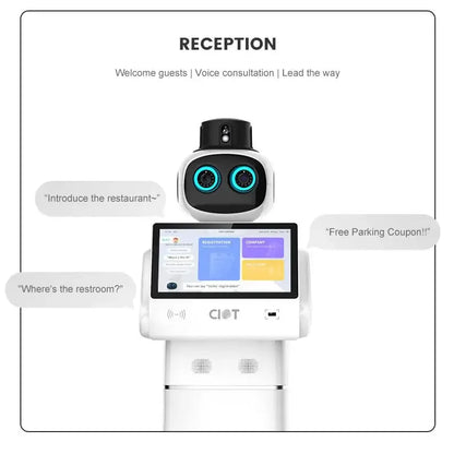 Exhibition Hall Guide: Best  Autonomous Mobile Robots for Commercial Hospitality Artificial Intelligence Humanoid Robots