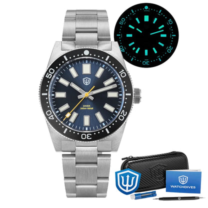 Watchdives WD1965 V2 Quartz Watch Orange Vh31 Movement Bgw9 Luminous Business Watch 20Bar Waterproof Sapphire Wristwatch Gift