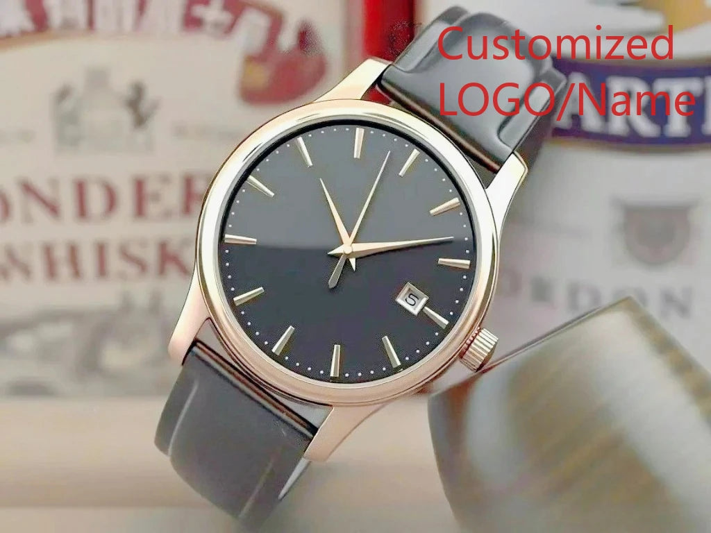 A11 Store Customized Watch 40mm Men's Sport Watch Automatic Mechanical Watches 904L Stainless Steel Black Blue Rubber