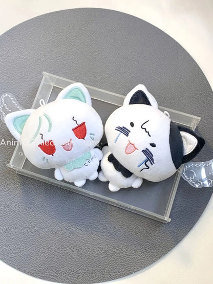10CM Anime Ishigami Senkuu Asagiri Gen Cosplay Anime Plush Cartoon Figure Model Plushie Room Decoration Plush Pendant