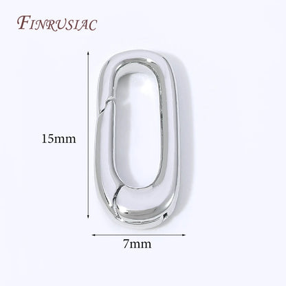 18K Gold Plated Mini Heart Spring Clasp,Lobster Clasp DIY Jewelry Making Findings Necklace Bracelet Connector Hook Accessories
