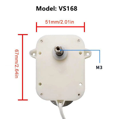 For VS168 DC 3V Watch Winder Motor Automatic Mechanical Watch Winder Case Shaker Motor Rotating Watch Box Motor